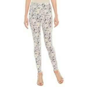 Lc lauren conrad Floral leggings.